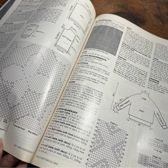 1990 Vogue knitting instructional reference book vintage - Picture 10 of 10